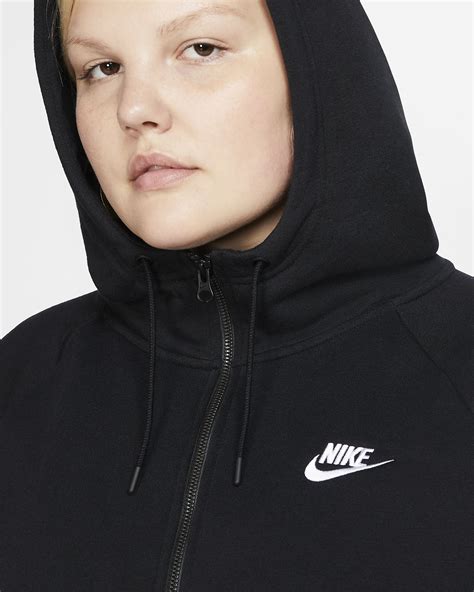 nike hoodie mit reißverschluss damen schwarz|Hoodies & Sweatshirts für Damen .